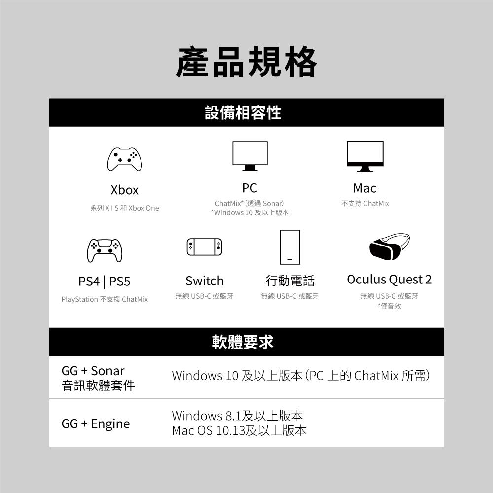 SteelSeries賽睿Arctis Nova 7X無線電競耳機麥克風-Xbox版 61565-細節圖7