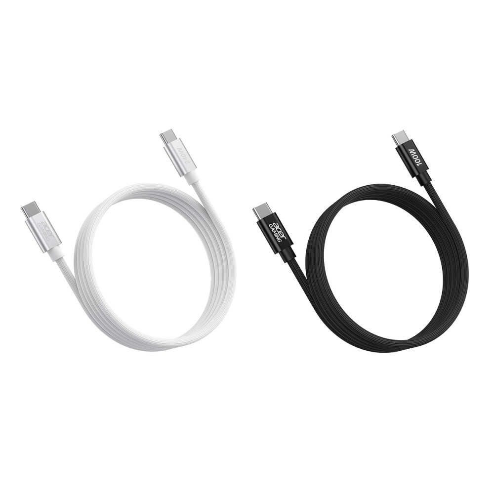 AcerGaming USB-C to USB-C珪膠編織充電線1.2m-細節圖2