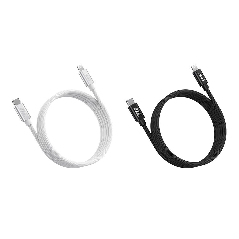 AcerGaming USB-C to Lightning珪膠編織充電線1.2m-規格圖3