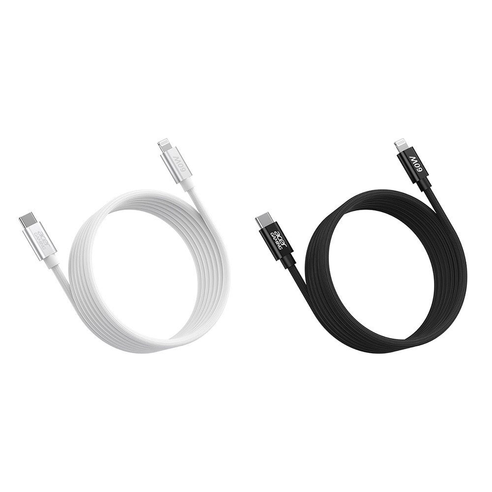 AcerGaming USB-C to Lightning珪膠編織充電線2.0m-細節圖2