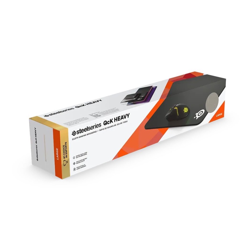 【福利品】SteelSeries賽睿QcK電競鼠墊Heavy Large-細節圖2