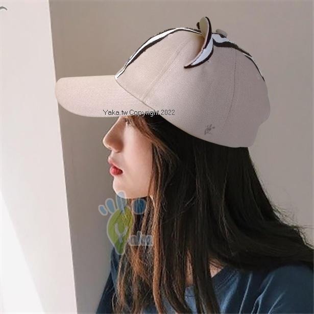 石虎帽 耳朵帽 石虎 手作 ( 黑熊 貓 豹 貓耳朵 棒球帽 鴨舌帽 )-細節圖2