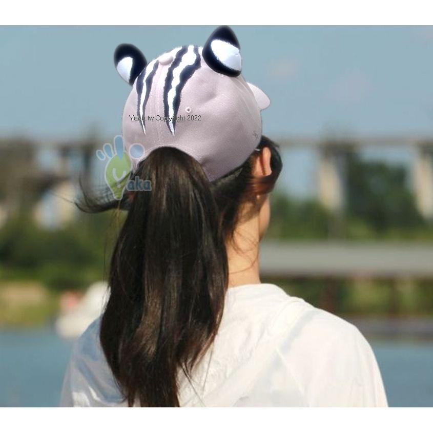 石虎帽 耳朵帽 石虎 手作 ( 黑熊 貓 豹 貓耳朵 棒球帽 鴨舌帽 )-細節圖4