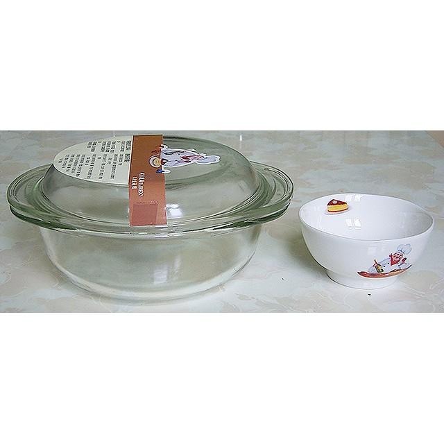 微波爐專用 耐熱玻璃 調理鍋 耐熱鍋 碗組-細節圖2