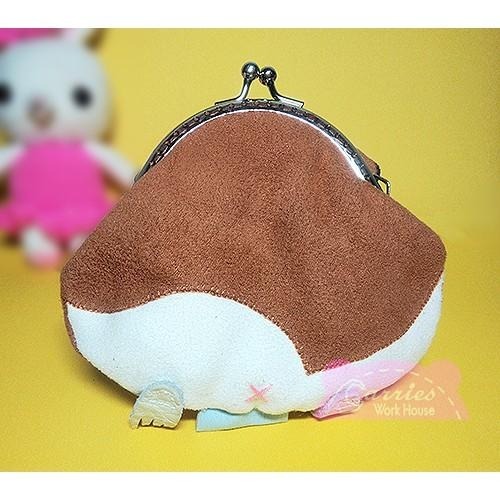 原創 天竺鼠包包 口金包 手作 手工 手創 零錢包 飾品包 化妝包 天竺鼠 天竺鼠車車 哈姆太郎-細節圖3