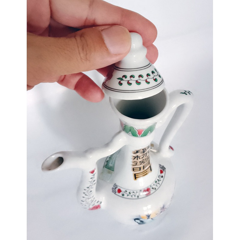 馬祖酒廠 李白 月下獨酌 陶瓷酒瓶(無酒)-細節圖3