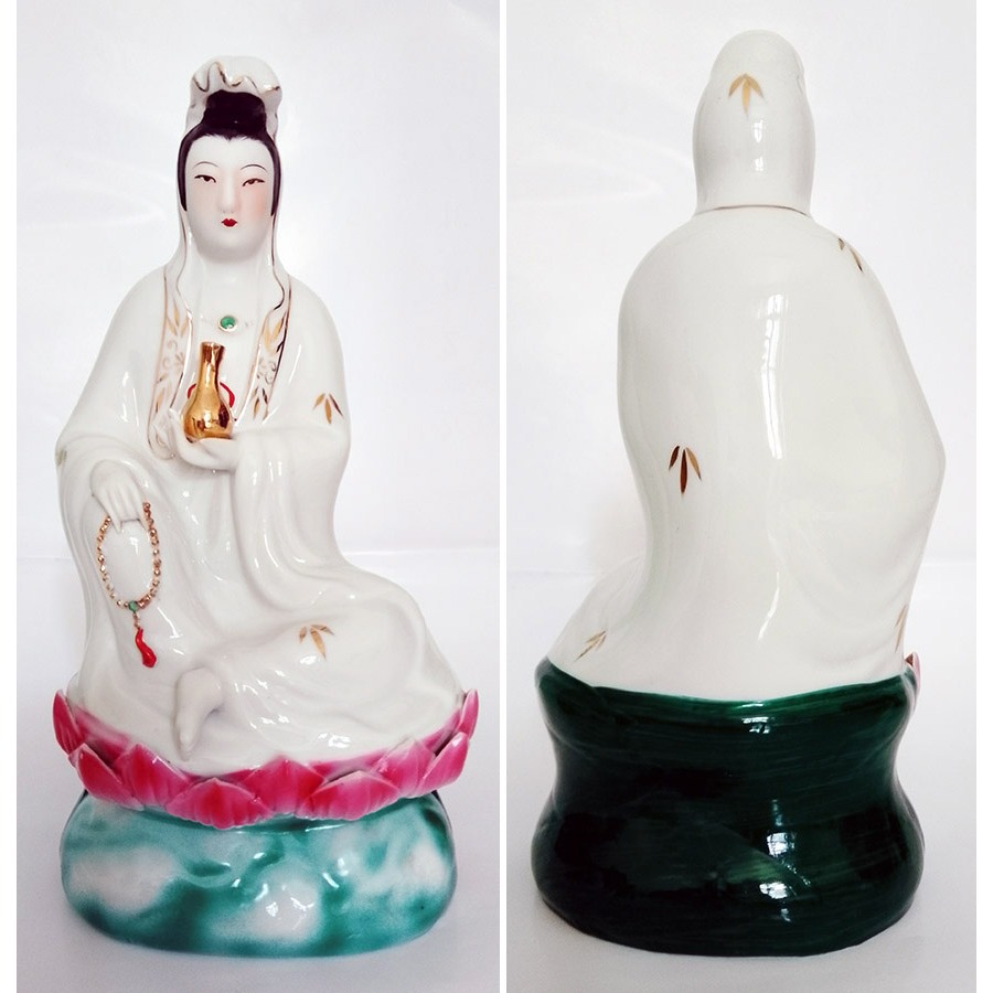 觀音 觀世音菩薩 陶瓷 紀念像-細節圖2
