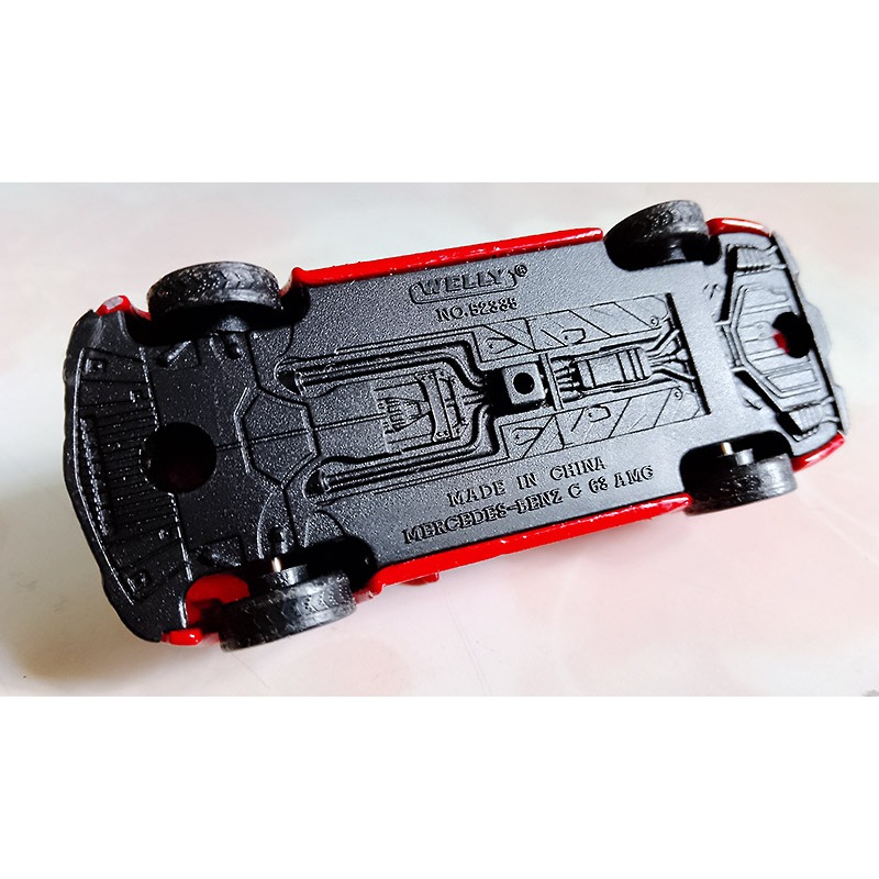 模型小汽車 WELLY MERCEDES-BENZ C 63 AMG-細節圖2