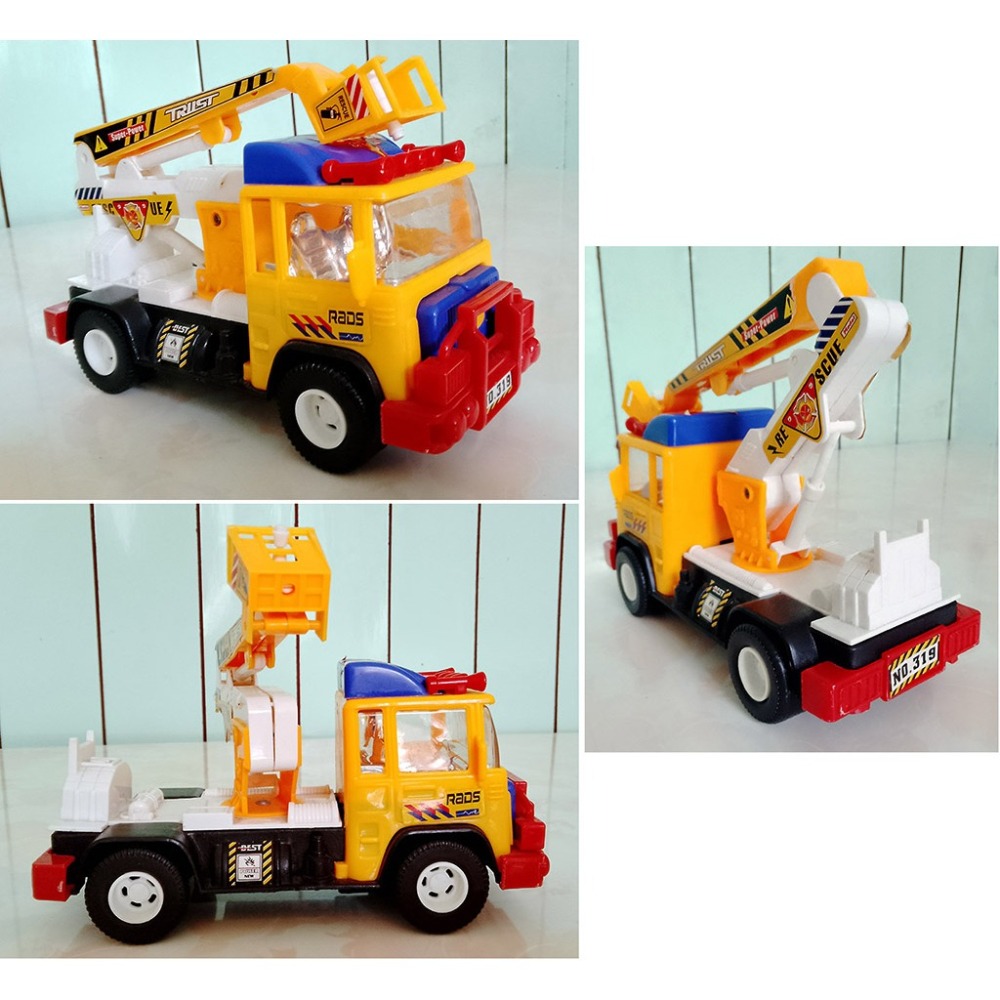 Super Power 工程車系列 雲梯車 卡車 運車卡車-細節圖2