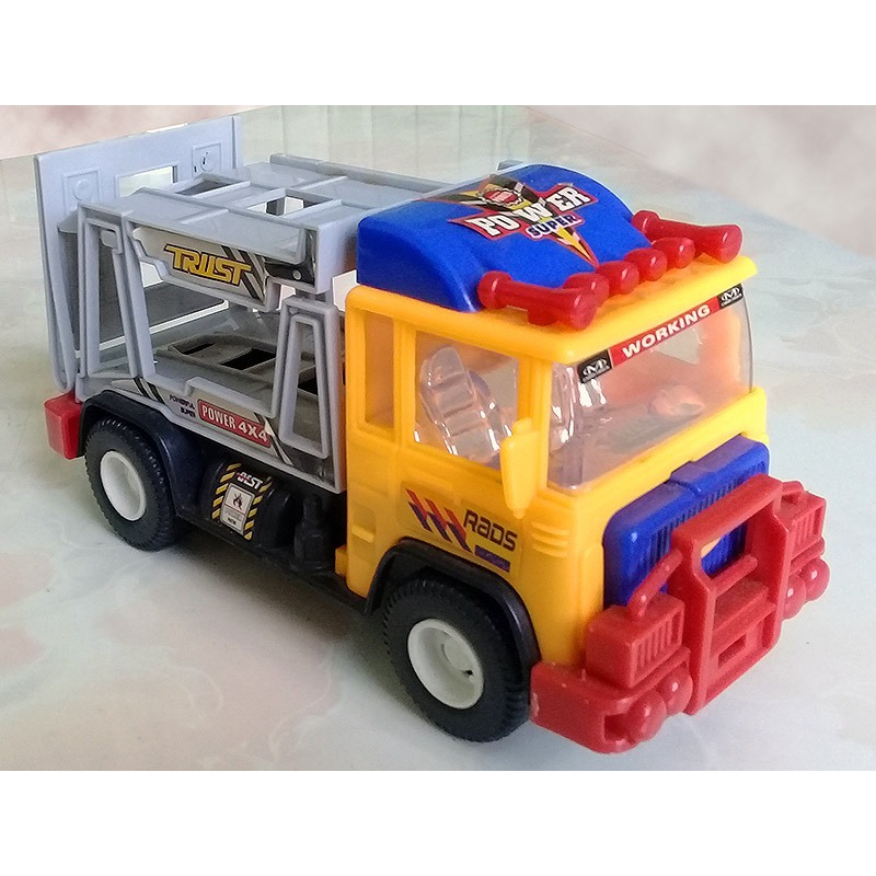 Super Power 工程車系列 雲梯車 卡車 運車卡車-規格圖3