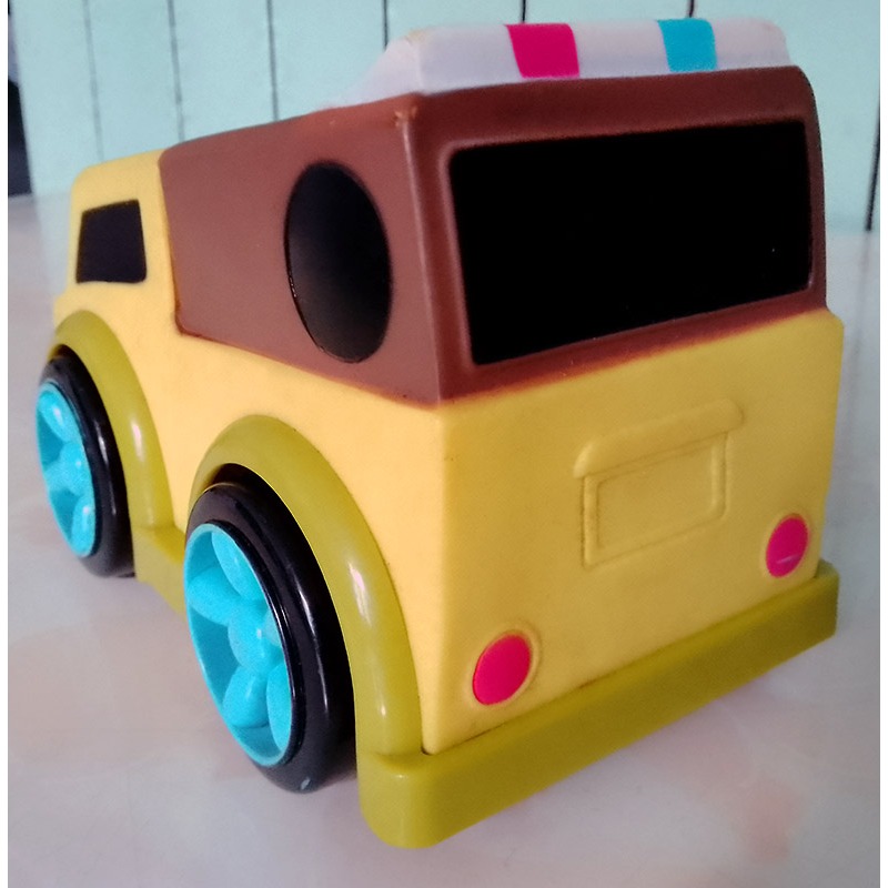 海綿寶寶 音效車玩具 按壓有聲音-細節圖2