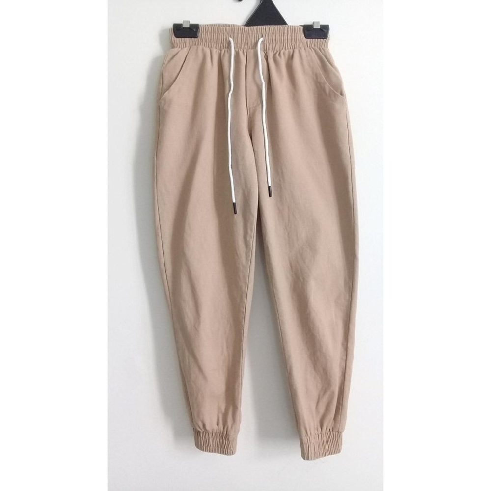 象鼻人 束口褲 縮口褲 二手 卡其色-細節圖2