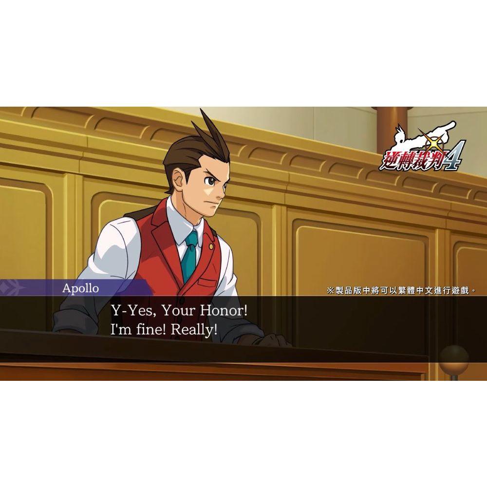【現貨】PS4《 逆轉裁判 456 王泥喜精選集 》中文版 法庭戰鬥遊戲 APOLLO JUSTICE  01/25發售-細節圖2