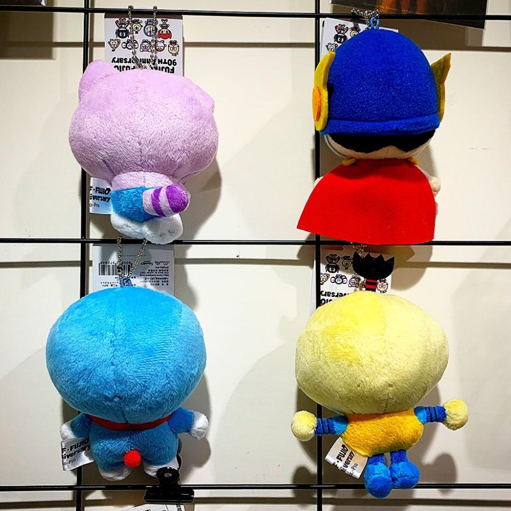 【現貨】日本  藤子·F·不二雄90週年玩偶吊飾 可羅 叮噹貓 小超人帕門 哆拉Ａ夢 玩偶 公仔-細節圖2