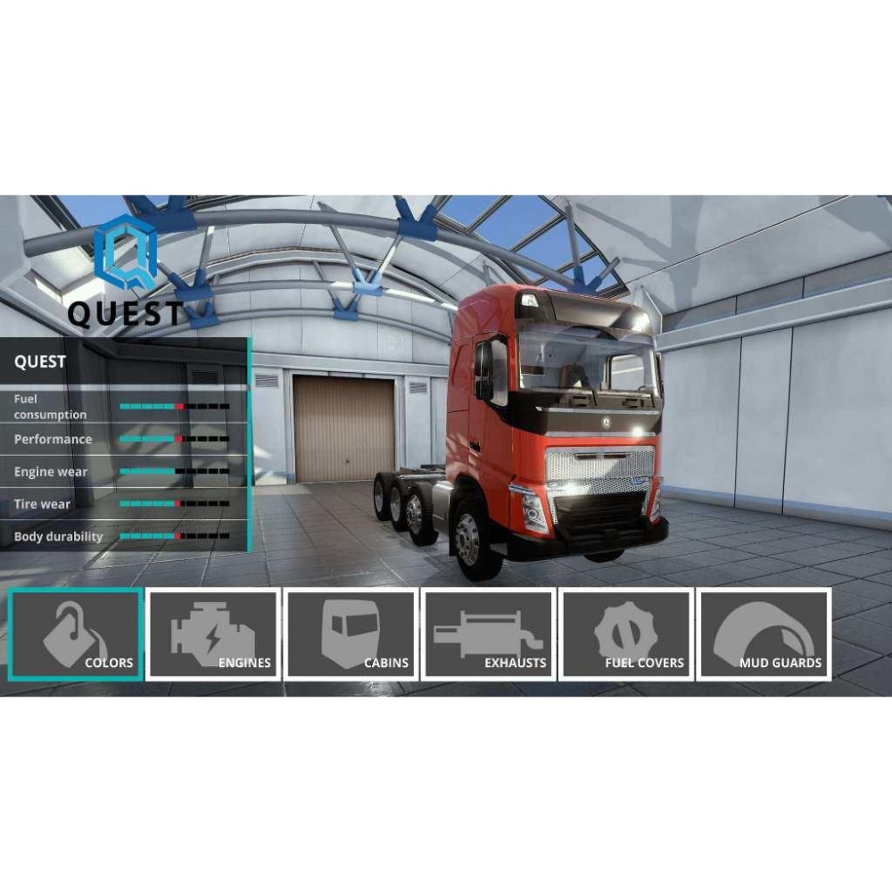 【現貨】NS 任天堂 SWITCH《 卡車司機 Truck Driver 》歐版 有中文 卡車 模擬器 卡車模擬 司機-細節圖3