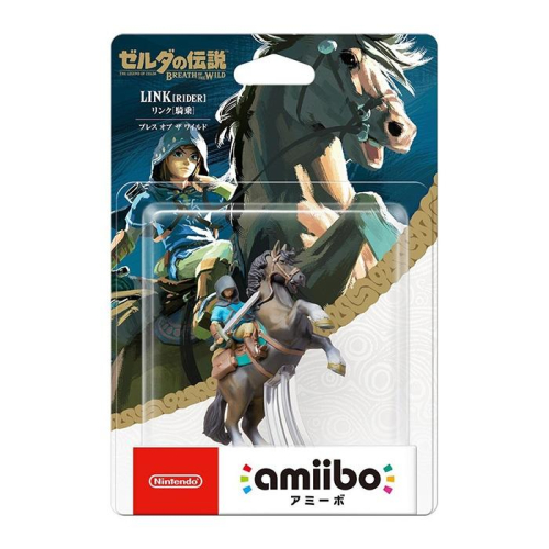 【現貨】Switch 任天堂 AMIIBO《 騎乘 騎馬 林克 》薩爾達傳說 王國之淚 曠野之息 LINK NFC