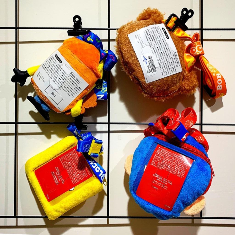 【現貨】日本 環球 票卡包 零錢包 瑪利歐 小小兵 tim熊 問號箱 可放信用卡 工作證 悠遊卡 零錢 任天堂-細節圖2