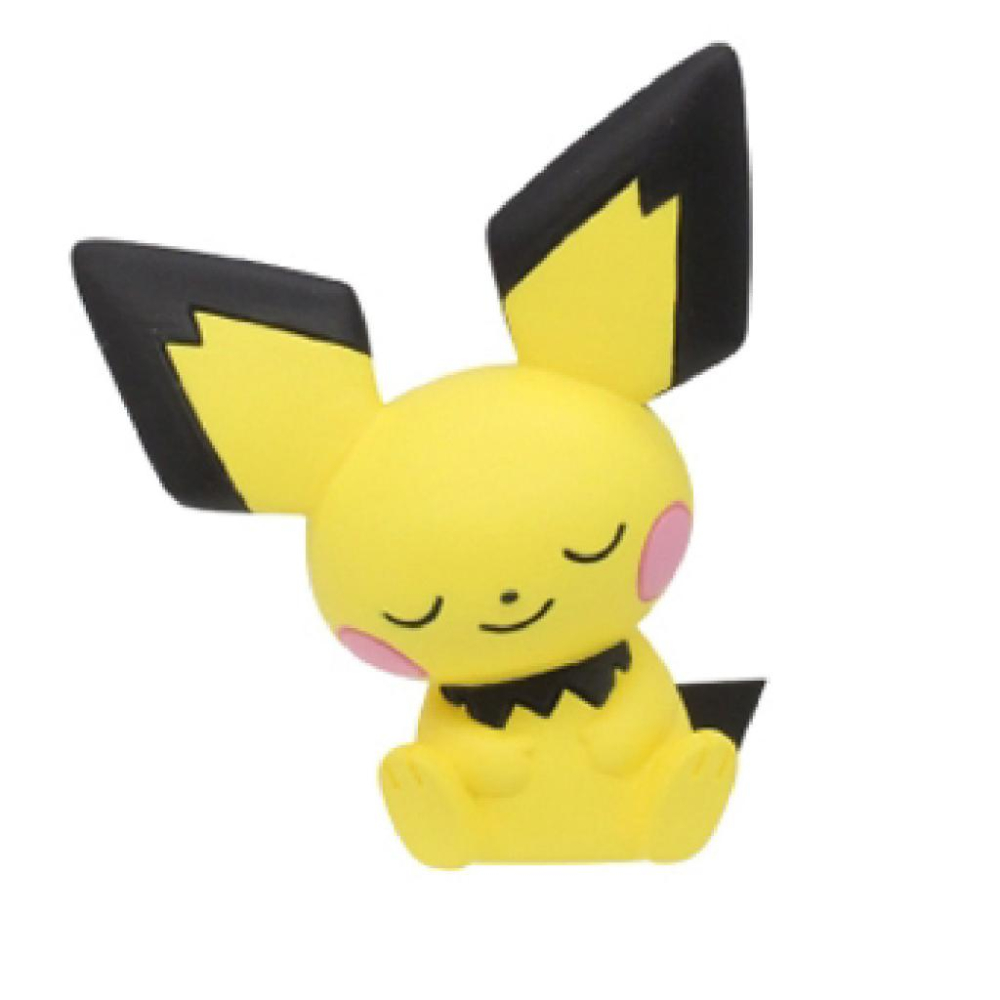 【展示出清】轉蛋 扭蛋 日本 T-ARTS《 精靈寶可夢 倚肩睡眠公仔2 》全5款 皮丘 胖丁 正電拍拍 負電拍拍 利歐-細節圖2