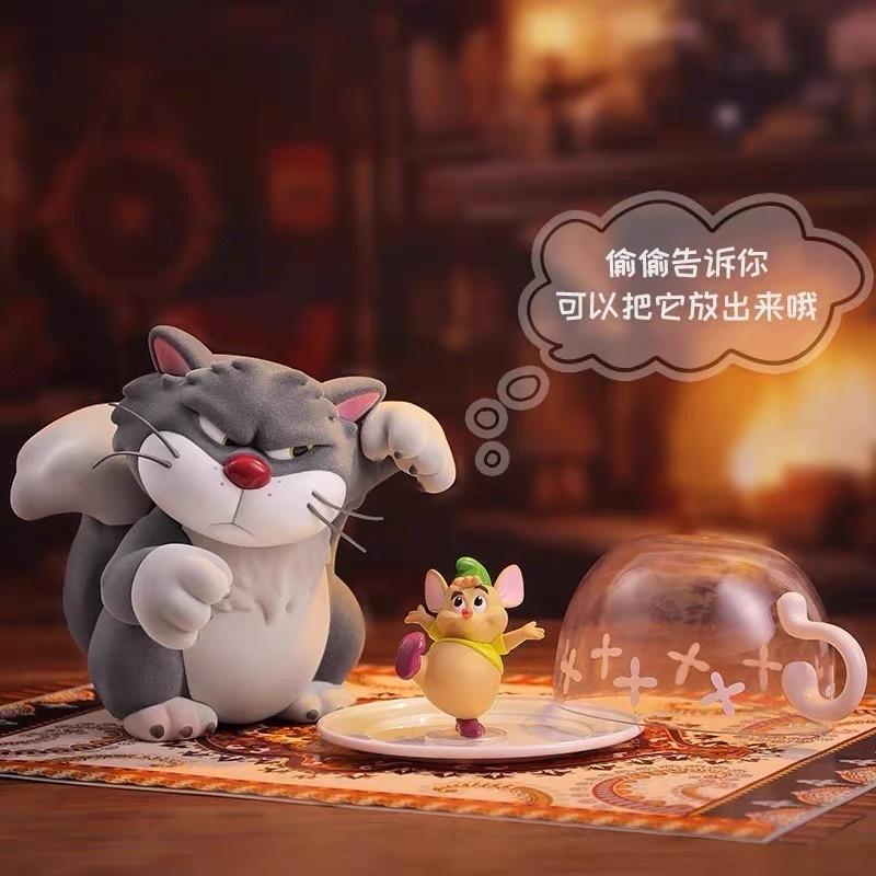 【現貨】MINISO名創 迪士尼 路西法 貓咪 拽貓 得意時刻 手辦擺件潮玩 創意禮物 公仔 擺飾 公仔 玩具 盒玩-細節圖4