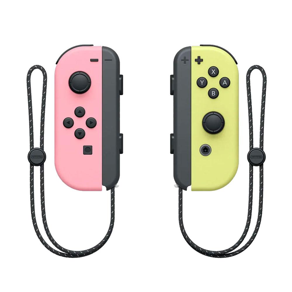 【現貨】Switch NS Joy-Con 左右手控制器 JOYCON 台灣公司貨 馬卡龍 粉紅 粉黃 保固一年-細節圖2