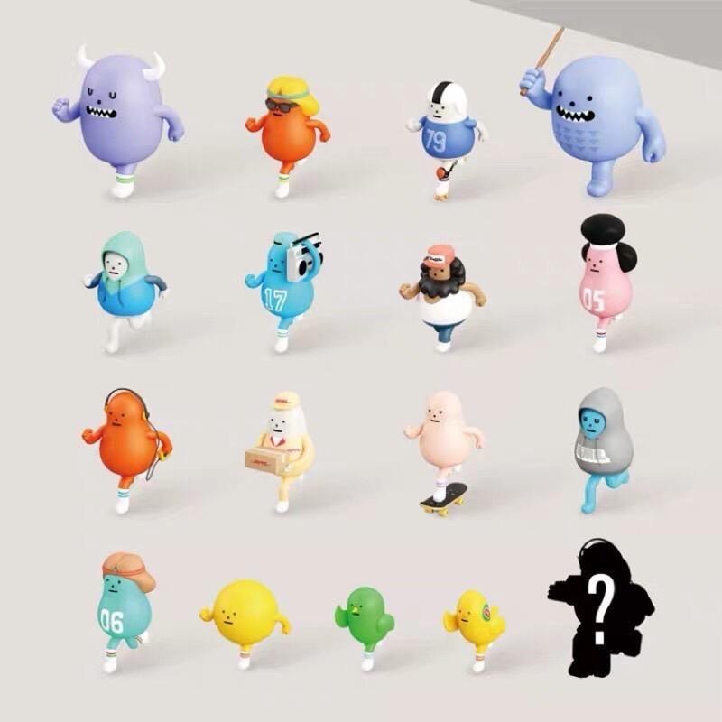 【現貨】出清 SML 黏黏怪物研究所 跑跑 系列 Running Sticky Monster Lab 隱藏 盲盒 盒玩-細節圖2
