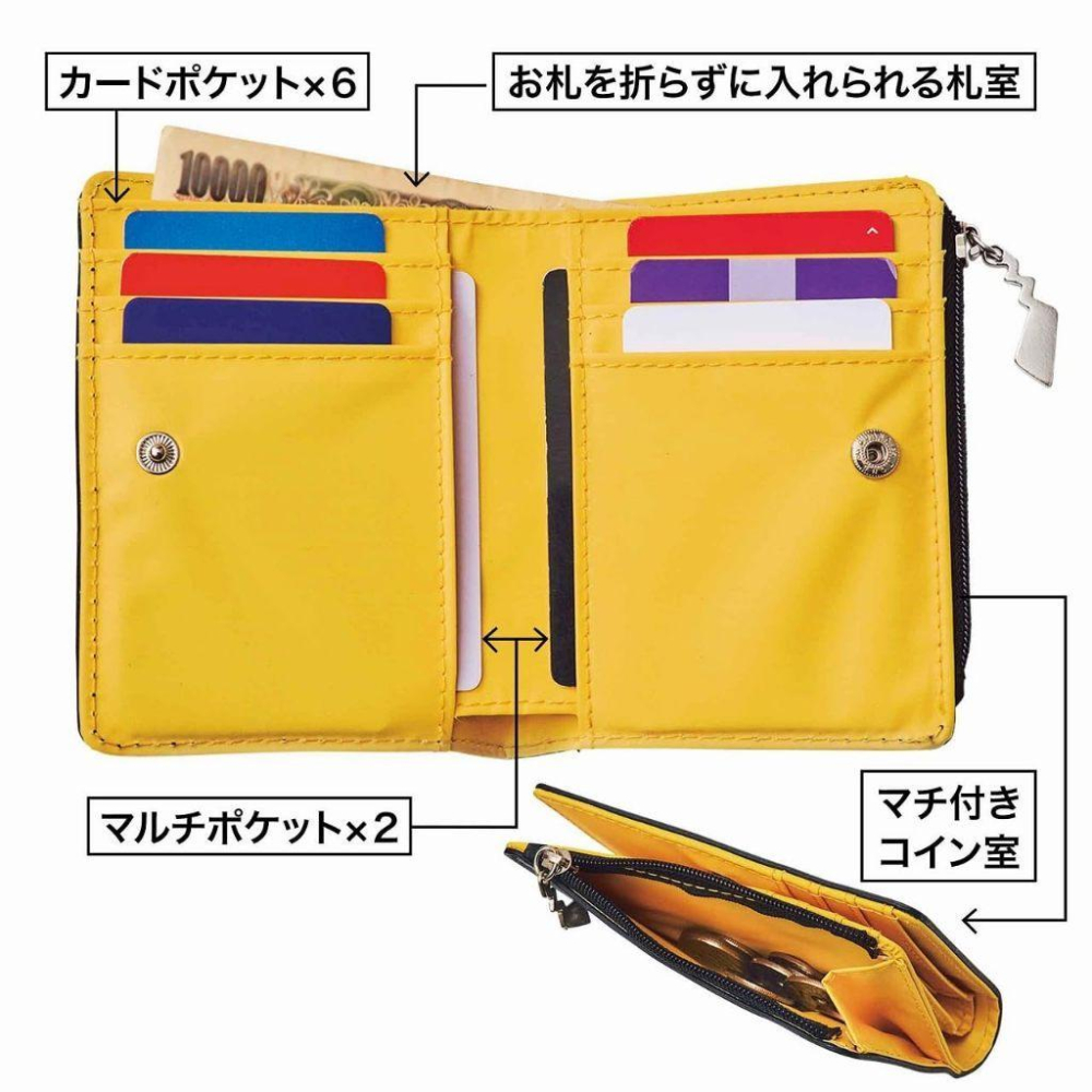【現貨】日本 雜誌附錄 寶可夢 皮夾 錢包 短夾 神奇寶貝 任天堂 Nintendo switch-細節圖6