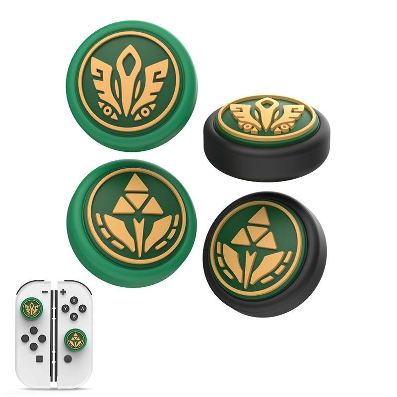 【現貨】NS Switch 良值《 Joy Con 搖桿帽 - 薩爾達傳說 王國之淚 》搖桿套 類比套 類比帽-細節圖6