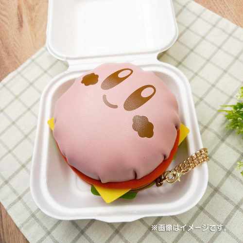 【現貨】日本 星之卡比 Kirby 多功能 漢堡包 化妝包 零錢包 任天堂 Nintendo switch
