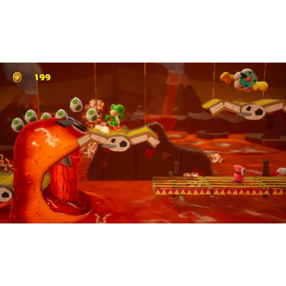 【現貨】NS 任天堂 SWITCH《  耀西的手工世界 YOSHI＇S CRAFTED WORLD  》中文版-細節圖6
