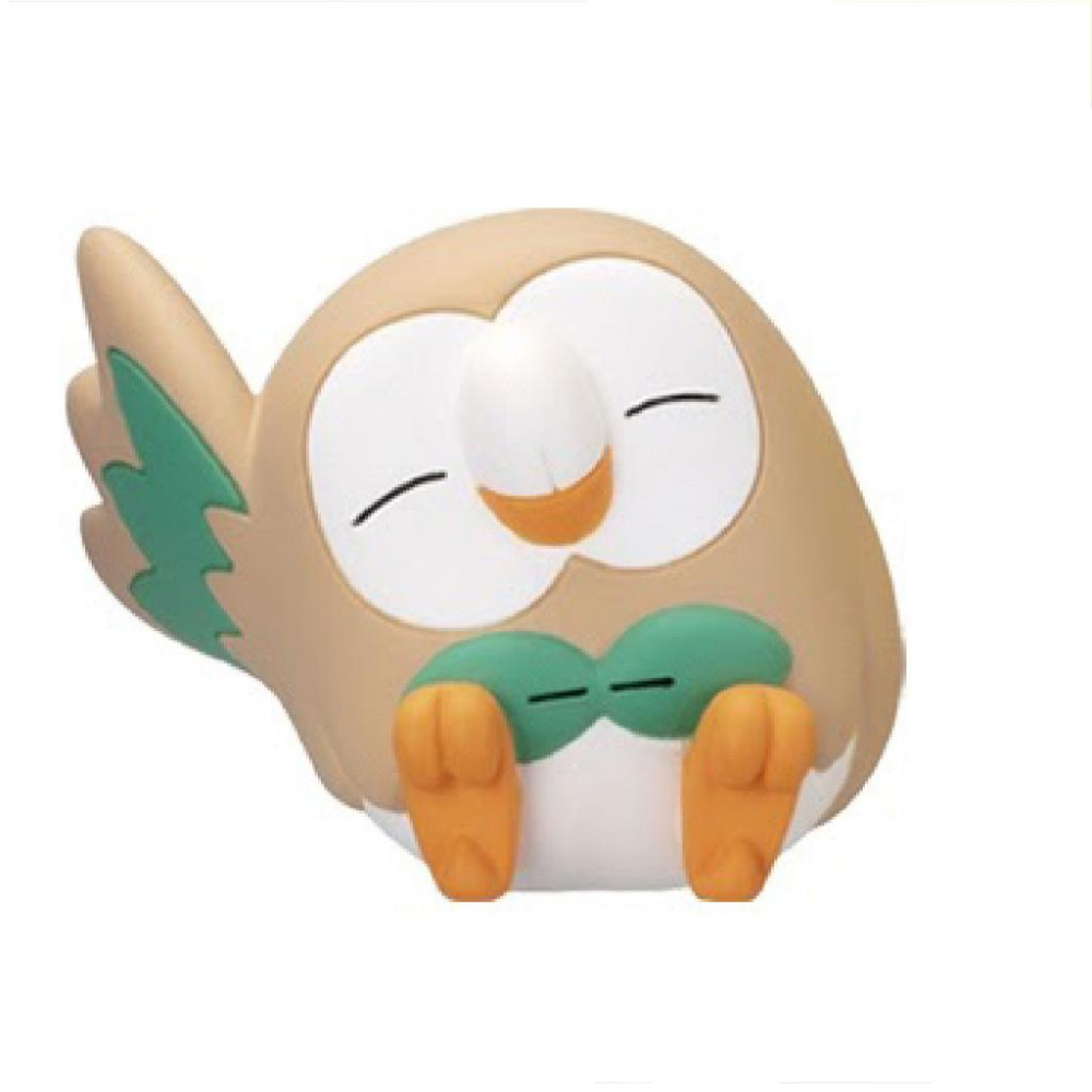 【展示品出清】轉蛋 扭蛋 日本 T-ARTS《 精靈寶可夢 倚肩睡眠公仔 》全5款 耿鬼 皮卡丘 木木梟 波加曼 小卡比-細節圖3