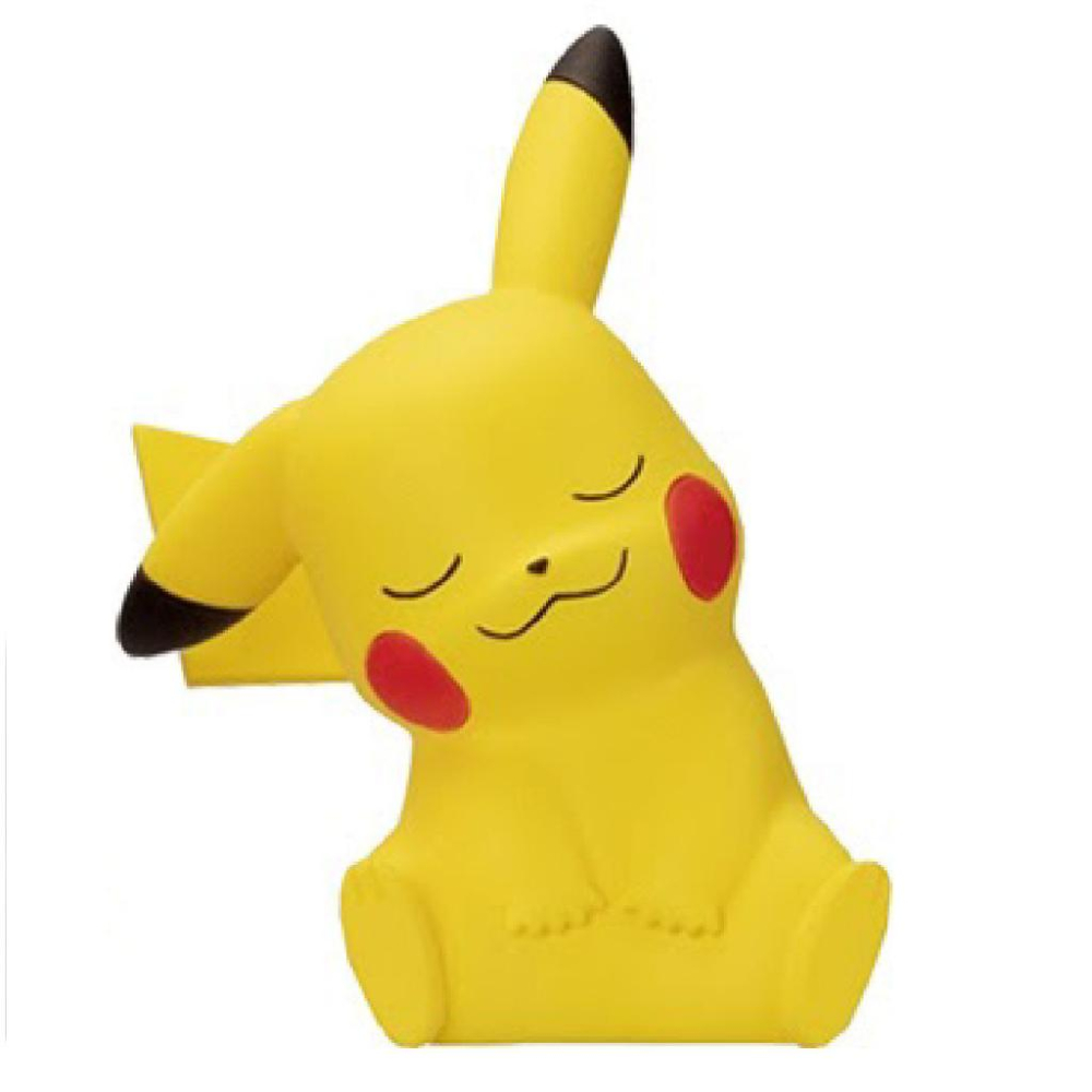 【展示品出清】轉蛋 扭蛋 日本 T-ARTS《 精靈寶可夢 倚肩睡眠公仔 》全5款 耿鬼 皮卡丘 木木梟 波加曼 小卡比-細節圖5