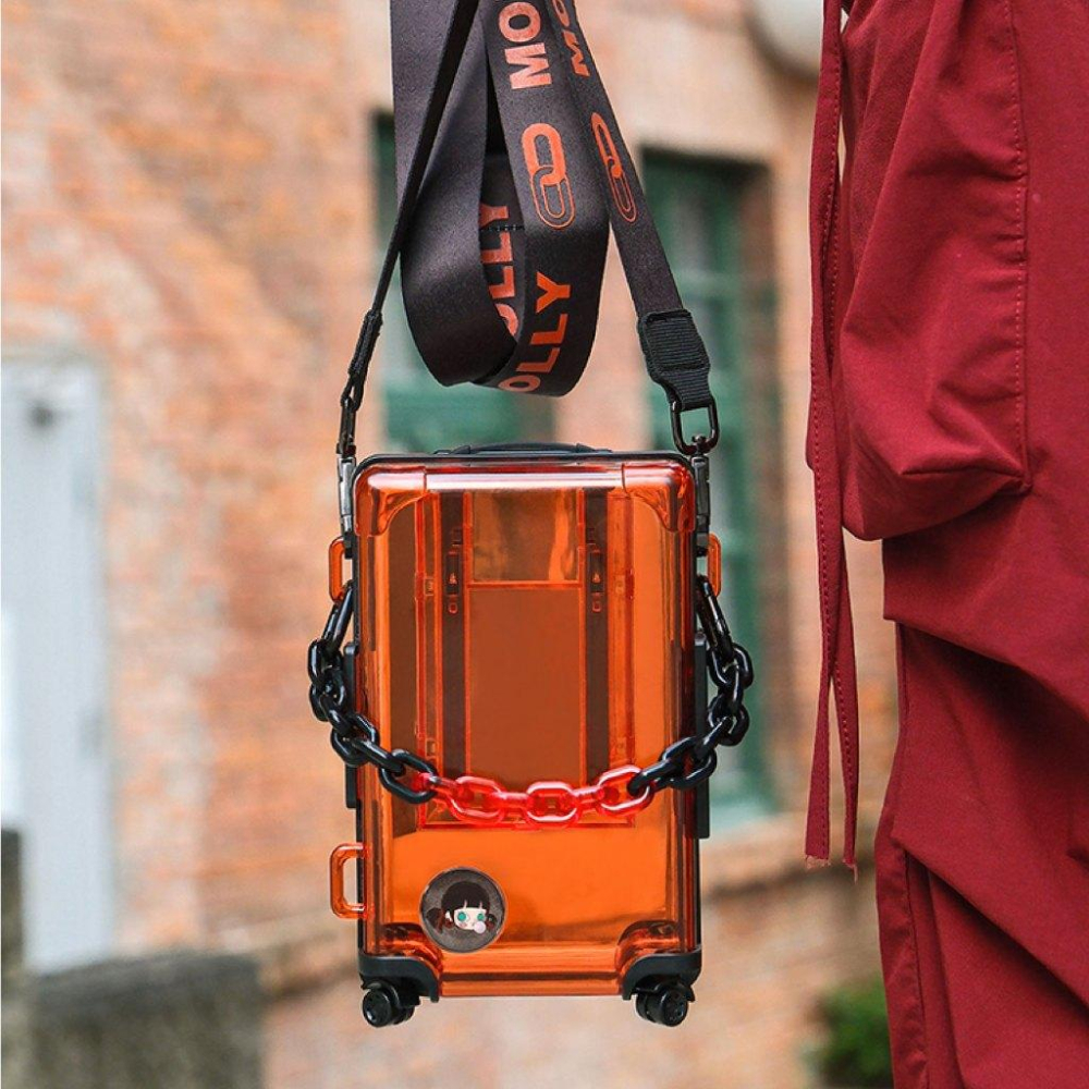 【現貨】泡泡瑪特 重慶限定 特嘞是雾都系列 單肩包 隨行杯 鑰匙圈 盲盒 盒玩  玩具 公仔-細節圖4