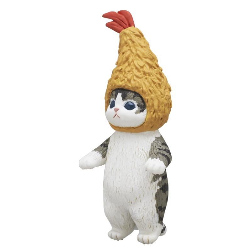 【現貨】KITAN 轉蛋 扭蛋 mofusand炸蝦貓公仔 炸蝦 貓咪 扮裝 變身 全5款-細節圖4