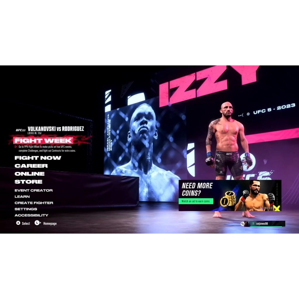 【預購】PS5《 EA SPORTS UFC 5 》 搏擊 格鬥  中文版-細節圖2