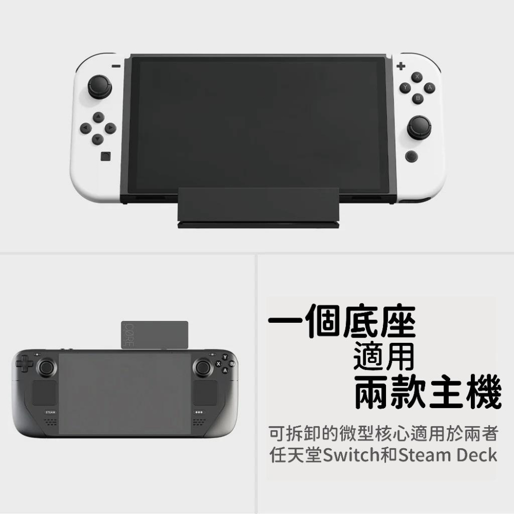 【現貨】Skull & Co. 任天堂 SWITCH 多功能便攜底座 適用SWITHC/OLED/智慧型裝置-細節圖2