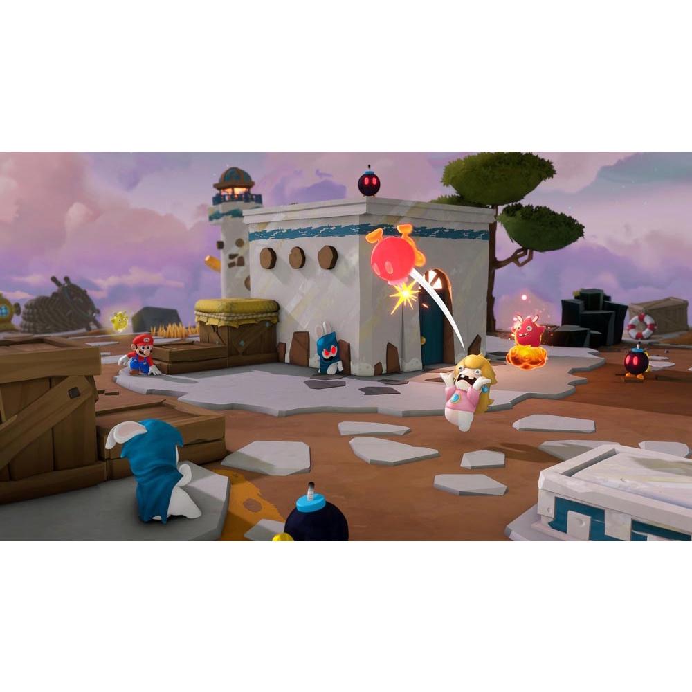 【現貨】NS 任天堂 SWITCH《 瑪利歐+瘋狂兔子 希望之星 》中文版 10/21發售 宇宙版 黃金版-細節圖2