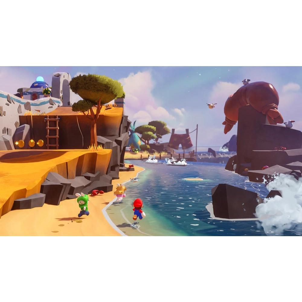 【現貨】NS 任天堂 SWITCH《 瑪利歐+瘋狂兔子 希望之星 》中文版 10/21發售 宇宙版 黃金版-細節圖6