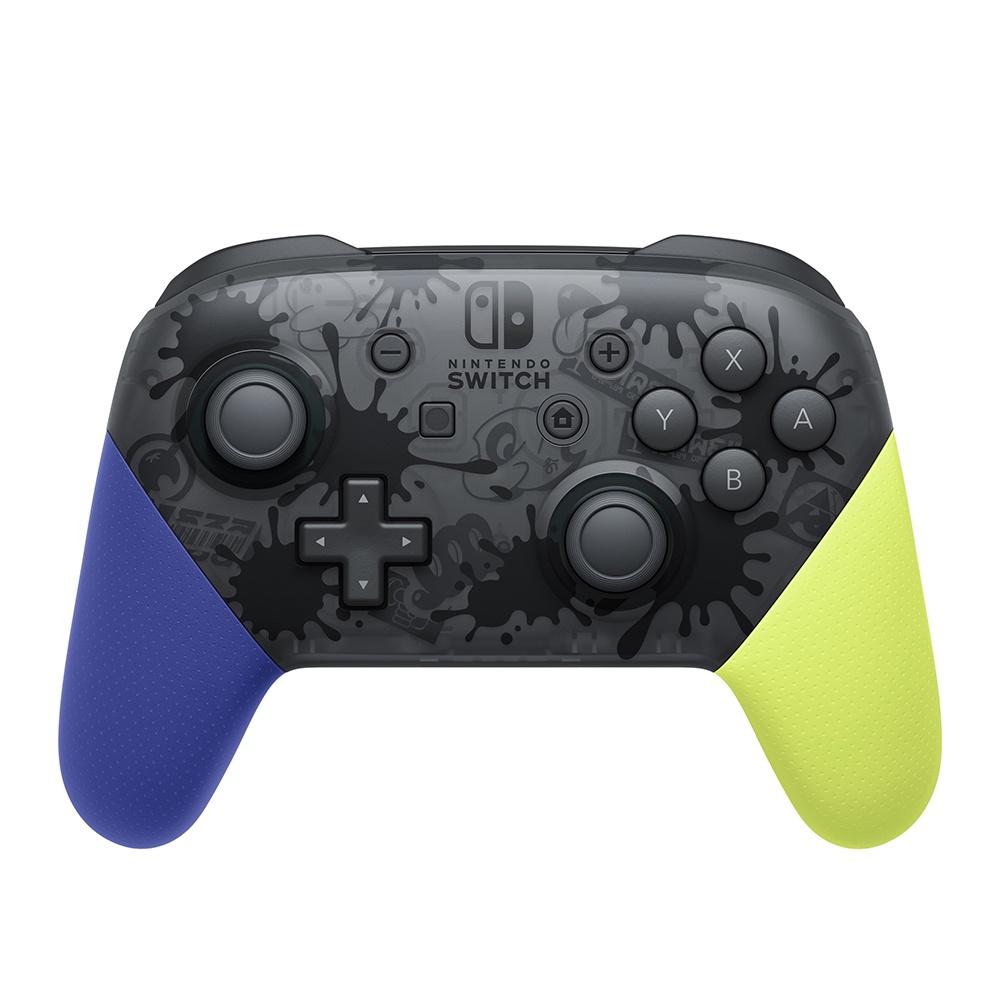 【現貨】Switch NS Pro 手把 漆彈大作戰 斯普拉遁 3 控制器 遊戲搖桿 遙控器 台灣公司貨 8/26發售-細節圖2