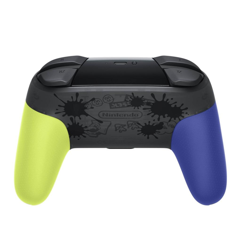 【現貨】Switch NS Pro 手把 漆彈大作戰 斯普拉遁 3 控制器 遊戲搖桿 遙控器 台灣公司貨 8/26發售-細節圖4