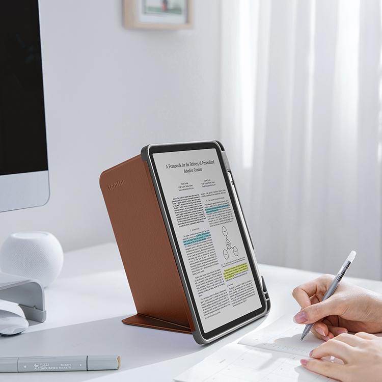 【現貨】Tomtoc iPad 多角度折疊平板 保護套 焦糖 保護殼，適用於10.9吋第10代新款-細節圖5