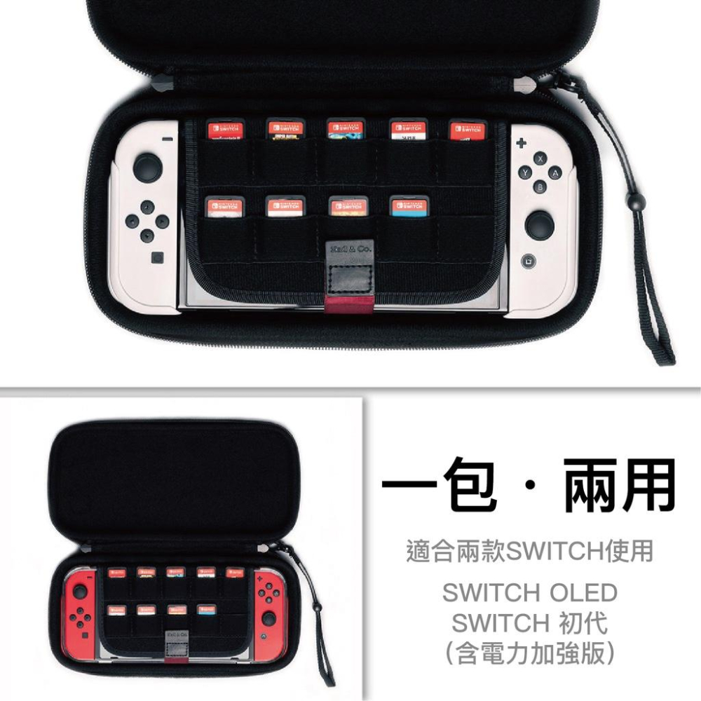 【現貨】Skull & Co. 任天堂 SWITCH 輕薄便攜隨行收納包 EDC CASE-細節圖4