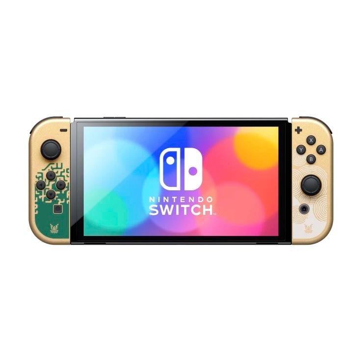 【現貨】 NS Switch 主機 OLED 款式 薩爾達傳說 王國之淚 曠野之息 特仕機 ZELDA 限量版-細節圖4