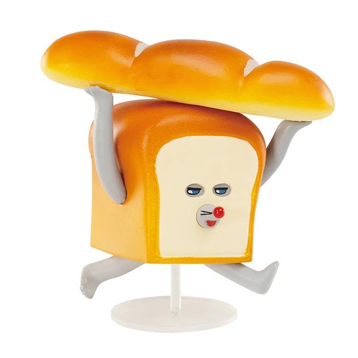 【現貨】轉蛋 扭蛋 日本 Kenelephant 麵包小偷 全5款 (拆扭蛋包裝) 公仔 吐司-細節圖2