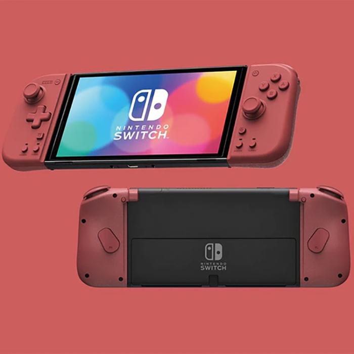【現貨】任天堂 NS Switch 《HORI 分體式控制器 FIT》搖桿 灰黃 杏紅 耿鬼 皮卡丘-細節圖2