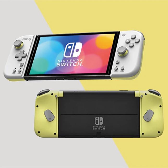 【現貨】任天堂 NS Switch 《HORI 分體式控制器 FIT》搖桿 灰黃 杏紅 耿鬼 皮卡丘-細節圖3