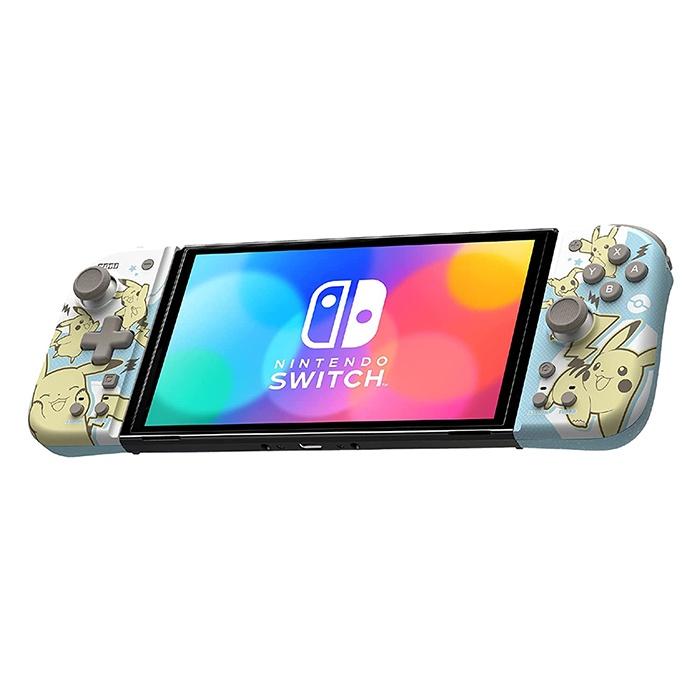 【現貨】任天堂 NS Switch 《HORI 分體式控制器 FIT》搖桿 灰黃 杏紅 耿鬼 皮卡丘-細節圖4