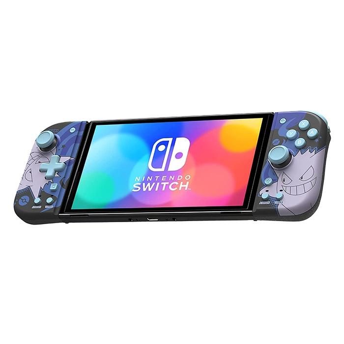 【現貨】任天堂 NS Switch 《HORI 分體式控制器 FIT》搖桿 灰黃 杏紅 耿鬼 皮卡丘-細節圖6