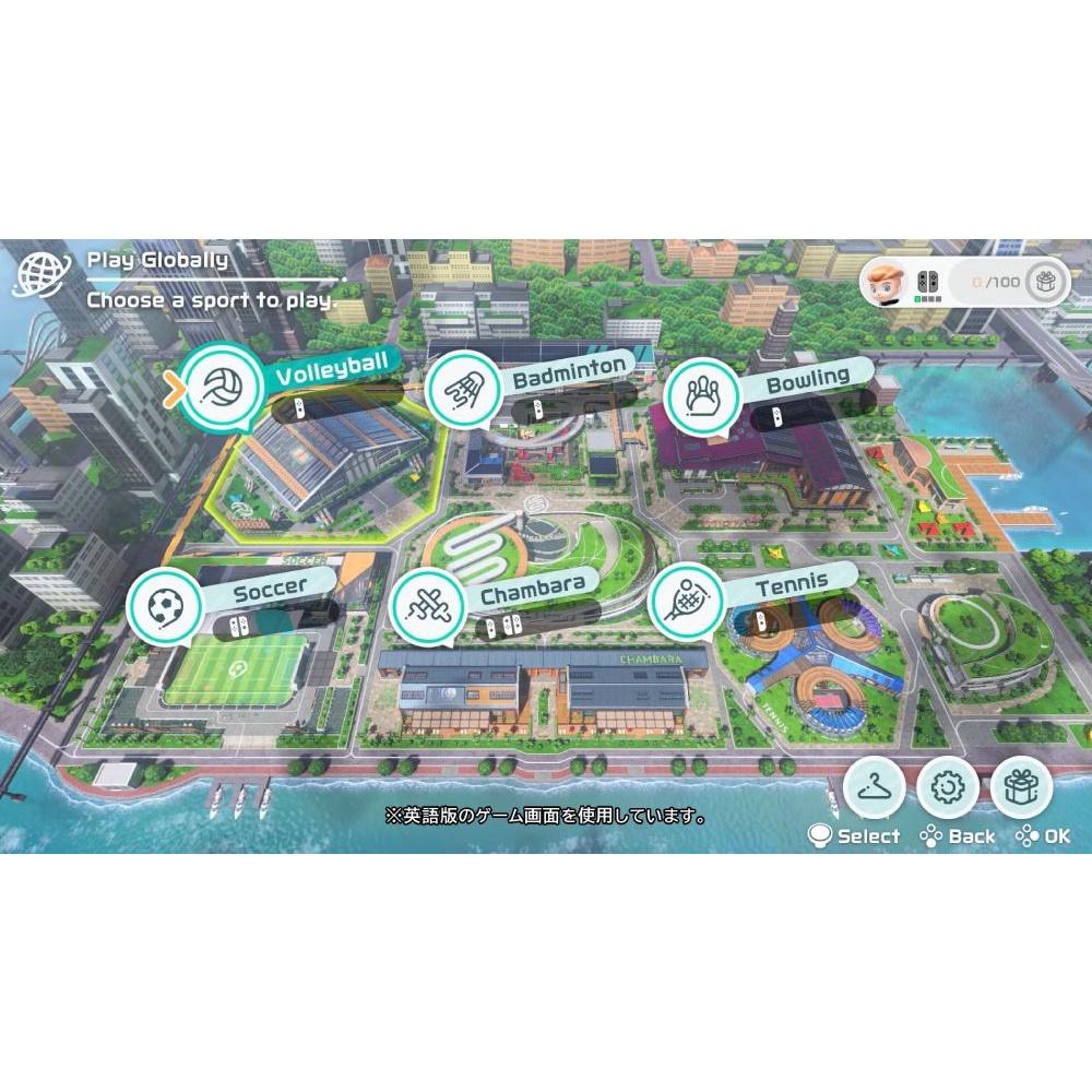 【現貨】NS 任天堂 SWITCH《 Sports 運動 》中文版 網球 保齡球 擊劍 足球 羽球 排球 04/29發售-細節圖5
