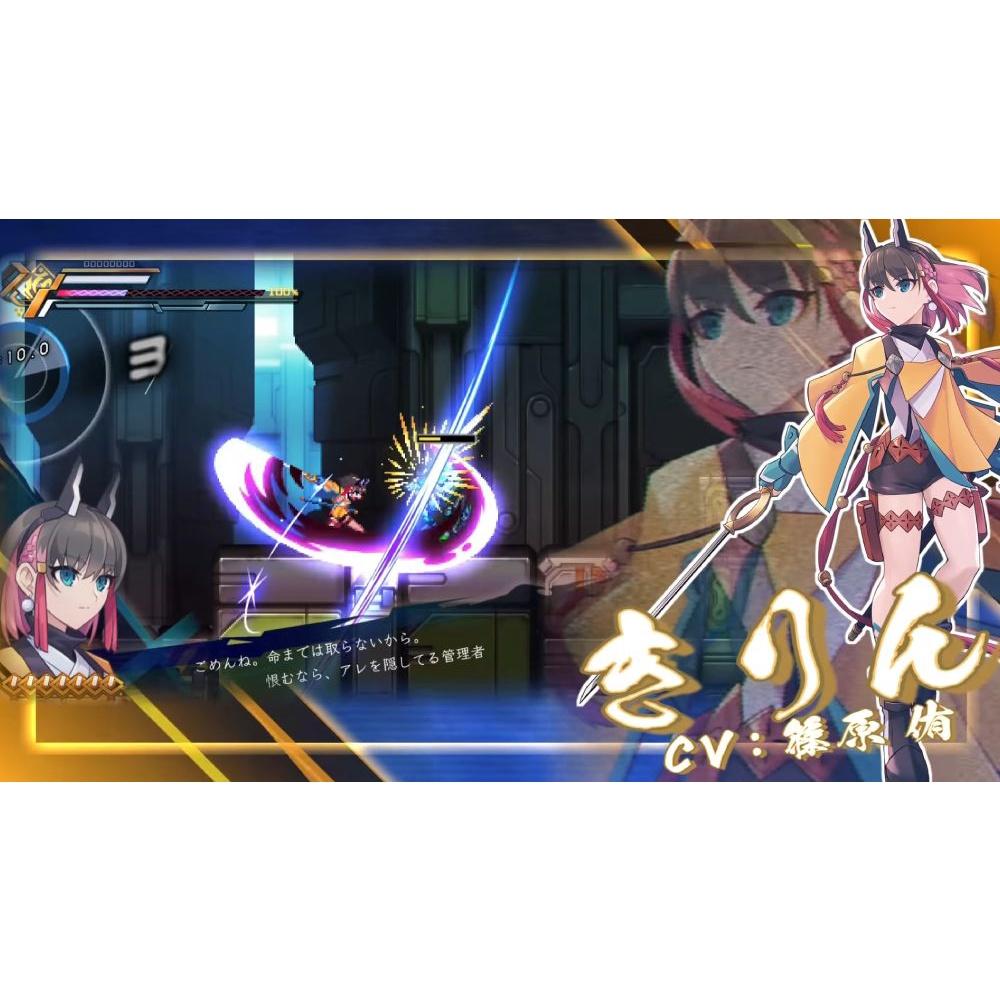 【現貨】NS 任天堂 SWITCH《 蒼藍雷霆 GUNVOLT 3 鎖環 》中文版 07/28發售-細節圖3