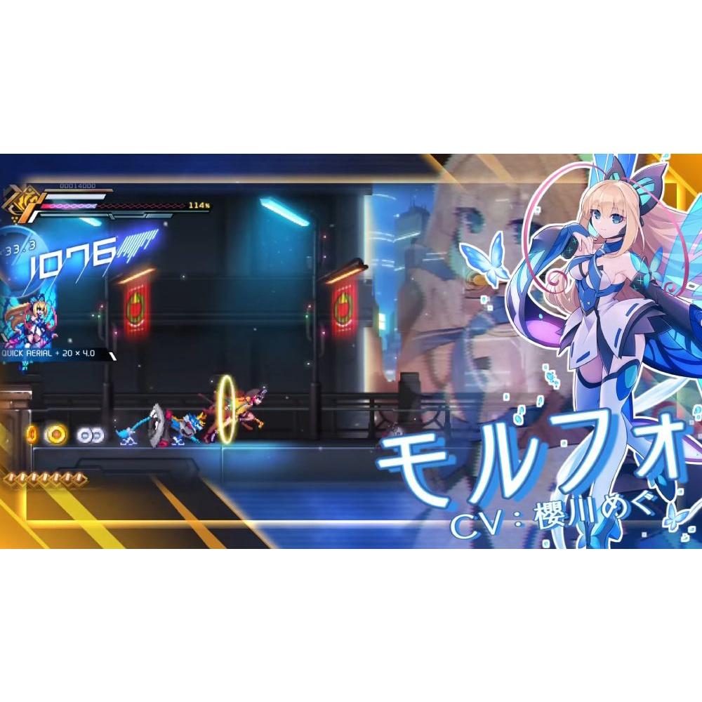 【現貨】NS 任天堂 SWITCH《 蒼藍雷霆 GUNVOLT 3 鎖環 》中文版 07/28發售-細節圖5